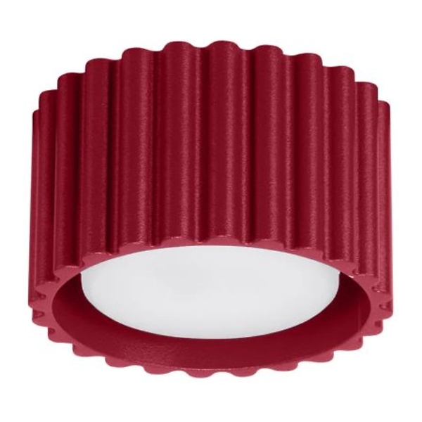 Plafon AURA 1 burgund GX53 ryflowany 764955