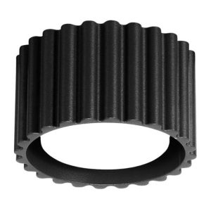 Plafon AURA 1 czarny GX53 ryflowany 764947 Plafon AURA 1 czarny GX53 ryflowany 764947