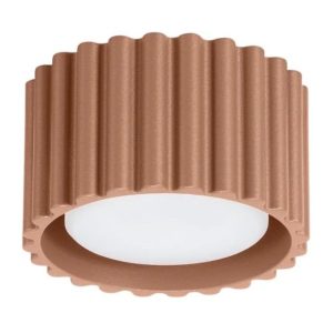 Plafon AURA 1 mocca GX53 ryflowany 764946 Plafon AURA 1 mocca GX53 ryflowany 764946
