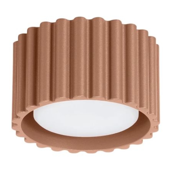 Plafon AURA 1 mocca GX53 ryflowany 764946