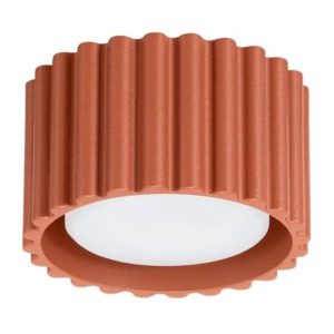 Plafon AURA 1 ochra czerwona GX53 ryflowany 764969 Plafon AURA 1 ochra czerwona GX53 ryflowany 764969