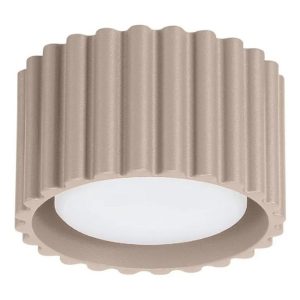 Plafon AURA 1 taupe GX53 ryflowany 825416