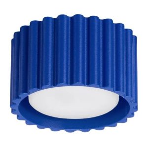 Plafon AURA 1 ultramaryna GX53 ryflowany 764932
