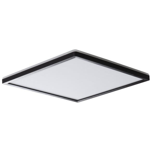 Plafon AZPO czarno-biały LED 22W Biały zmienny 2550lm IP54 Miledo 1018381