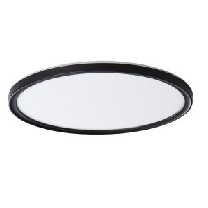 Plafon AZPO okrągły czarny LED 1x22W 42cm 2000lm IP54 Miledo 872505 Plafon AZPO okrągły czarny LED 1x22W 42cm 2000lm IP54 Miledo 872505