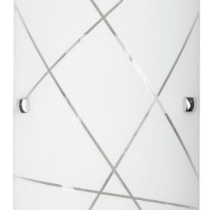 Plafon biała wzorzysta prostokątny 18cm Phaedra 1xE27x60W IP20 Rabalux 954053