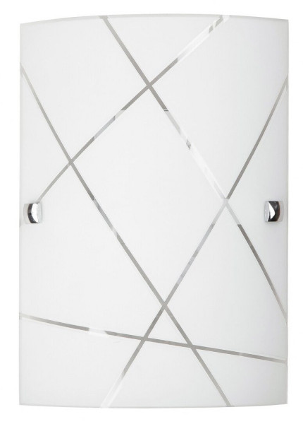 Plafon biała wzorzysta prostokątny 18cm Phaedra 1xE27x60W IP20 Rabalux 954053