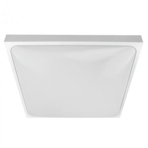 Plafon biały kwadratowy 30cm 2xE27x40W IP20 Ecolight 1017636