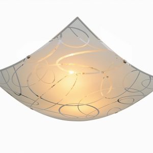 Plafon biały kwadratowy 40cm SPIRELLI 2xE27x40W IP20 Trio 1017637 Plafon biały kwadratowy 40cm SPIRELLI 2xE27x40W IP20 Trio 1017637