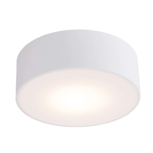 Plafon biały okrągły 20cm ZAMA 1xGX53x10W IP44 Shilo 876786