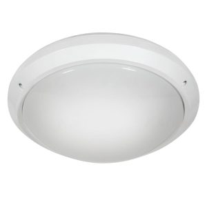 Plafon biały okrągły 24cm MARC 1xE27x40W IP54 Kanlux 881054 Plafon biały okrągły 24cm MARC 1xE27x40W IP54 Kanlux 881054