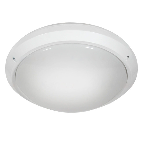 Plafon biały okrągły 24cm MARC 1xE27x40W IP54 Kanlux 881054