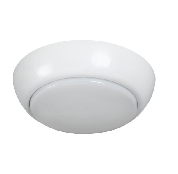 Plafon biały okrągły 25,2cm ERTON 1xE27x40W IP44 Kanlux 881188