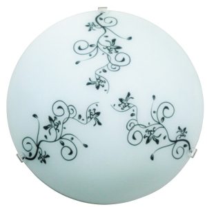 Plafon biały okrągły 25cm Bloomy 1xE27x60W IP20 Rabalux 881165 Plafon biały okrągły 25cm Bloomy 1xE27x60W IP20 Rabalux 881165