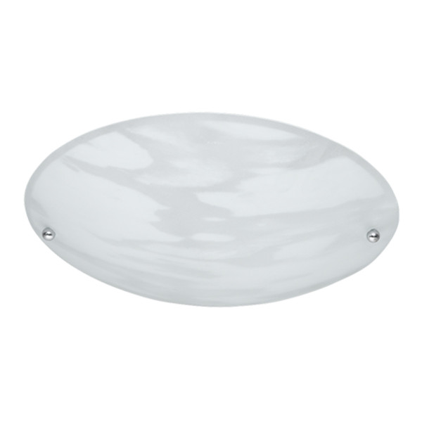 Plafon biały okrągły 25cm LANA 1xE27x40W IP20 Trio 881200