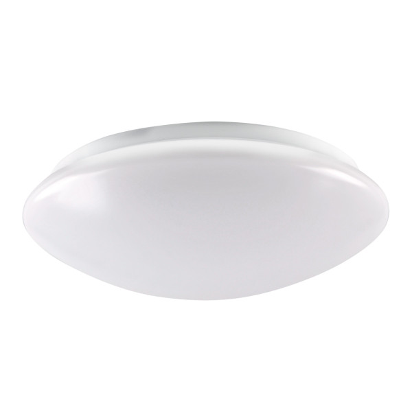 Plafon biały okrągły 26,5cm Bonifacy 1xE27x40W IP20 Polux 881210
