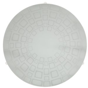 Plafon biały okrągły 30cm INGRID 1xE27x40W IP20 Candellux 881241 Plafon biały okrągły 30cm INGRID 1xE27x40W IP20 Candellux 881241