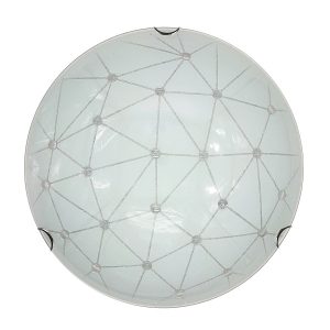 Plafon biały okrągły 30cm ROCK 1xE27x40W IP20 Candellux 878497 Plafon biały okrągły 30cm ROCK 1xE27x40W IP20 Candellux 878497