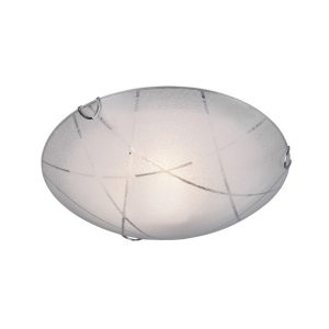 Plafon biały okrągły 30cm SANDRINA 1xE27x40W IP20 Trio 881290 Plafon biały okrągły 30cm SANDRINA 1xE27x40W IP20 Trio 881290