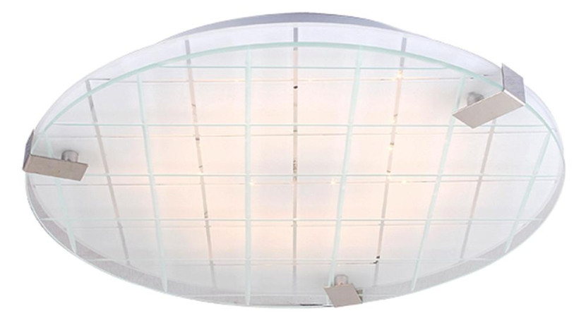 Plafon biały okrągły 31cm NOBLE 2xE27x40W IP20 Candellux 873911