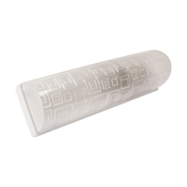Plafon biały prostokątny 22,5cm LOLA 1xE27x40W IP20 Struhm 883846