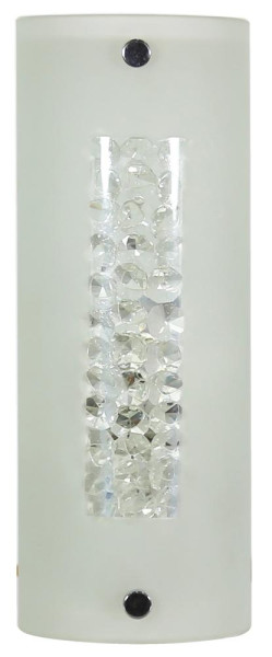 Plafon biały prostokątny 24cm ABREGO 1xE27x40W IP20 Candellux 881020