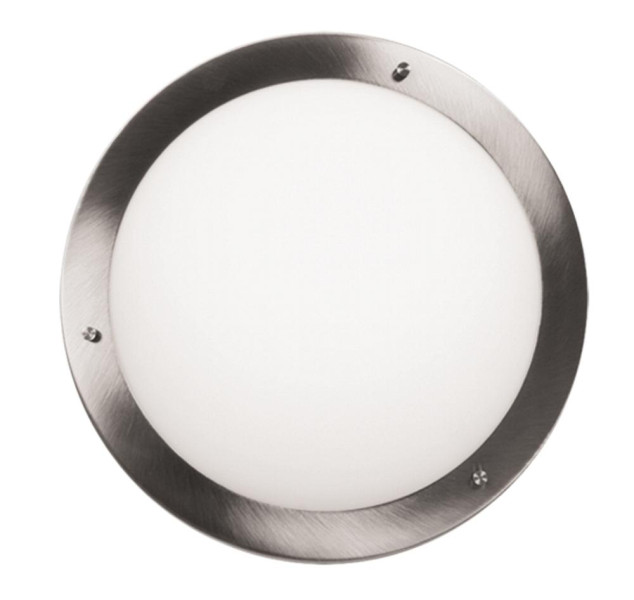 Plafon biały satyna okrągły 18cm AQUILA 1xG9x10W IP44 Candellux 881363