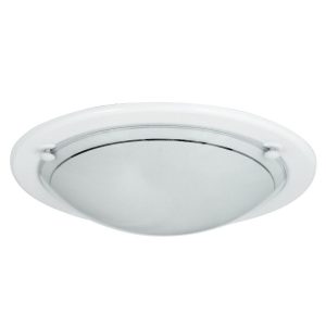 Plafon biały szkło opalizowane okrągły 28,5cm Ufo 1xE27x60W IP20 Rabalux 879562 Plafon biały szkło opalizowane okrągły 28,5cm Ufo 1xE27x60W IP20 Rabalux 879562