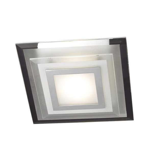 Plafon BIANCA SQUARE kwadratowy biały LED 1x10W 24cm 800lm IP20 Italux 878621