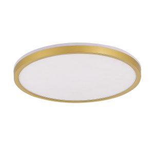 Plafon BOVE okrągły złoty LED 2×32.5W 32cm 2200lm IP20 Zuma Line 871218 Plafon BOVE okrągły złoty LED 2×32.5W 32cm 2200lm IP20 Zuma Line 871218