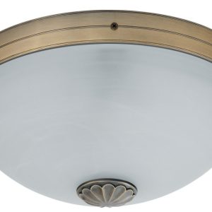 Plafon brązowy okrągły 33cm Orchidea 2xE27x60W IP20 Rabalux 881337 Plafon brązowy okrągły 33cm Orchidea 2xE27x60W IP20 Rabalux 881337