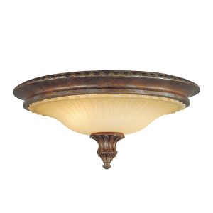 Plafon brązowy okrągły 44,5cm Stirling Castle 2xE27x60W IP20 Feiss 881353 Plafon brązowy okrągły 44,5cm Stirling Castle 2xE27x60W IP20 Feiss 881353
