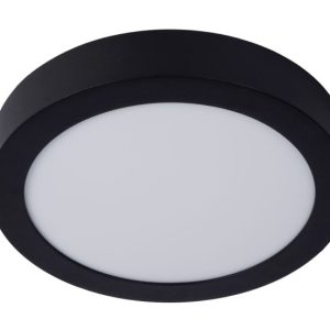 Plafon BRICE okrągły czarno-biały LED 1x15W 24cm 1118lm IP44 Lucide 1017705 Plafon BRICE okrągły czarno-biały LED 1x15W 24cm 1118lm IP44 Lucide 1017705