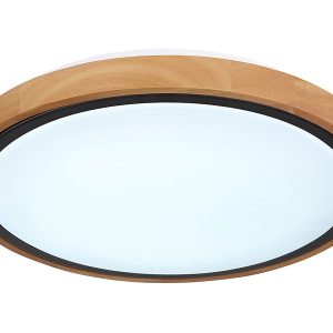 Plafon Bruno LED 30 cm metalowy brązowy 47901 Plafon Bruno LED 30 cm metalowy brązowy 47901