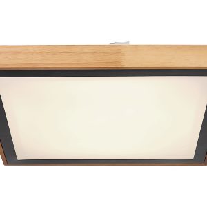 Plafon Bruno LED 39 cm metalowy brązowy 47903 Plafon Bruno LED 39 cm metalowy brązowy 47903