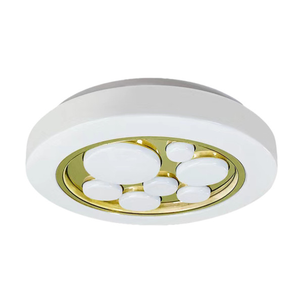 Plafon BUBBLES z pilotem okrągły biały LED 1x30W 39cm 2750lm IP20 Milagro 879588