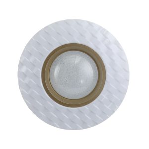 Plafon BUMI okrągły biało-złoty LED 1x48W 48cm 3360lm IP20 Italux 876839 Plafon BUMI okrągły biało-złoty LED 1x48W 48cm 3360lm IP20 Italux 876839