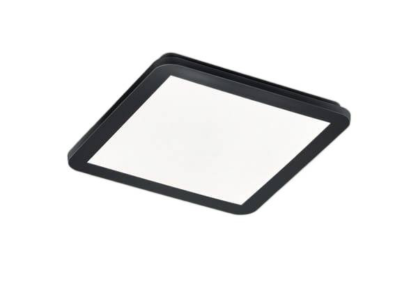 Plafon CAMILLUS kwadratowy czarno-biały LED 1x18W 30cm 1650lm IP44 RL 1018339
