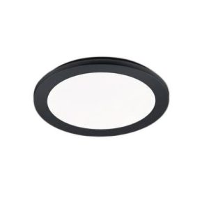 Plafon CAMILLUS okrągły czarno-biały LED 1x15W 26cm 1350lm IP44 RL 1018539 Plafon CAMILLUS okrągły czarno-biały LED 1x15W 26cm 1350lm IP44 RL 1018539
