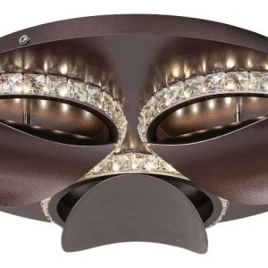 Plafon Capriana okrągły brązowy metalik LED 1x18W 38cm 720lm IP20 Rabalux 881150 Plafon Capriana okrągły brązowy metalik LED 1x18W 38cm 720lm IP20 Rabalux 881150