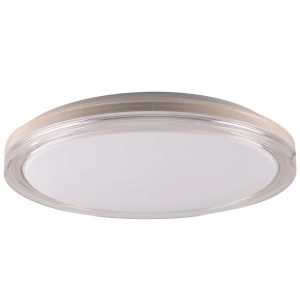 Plafon CASSANDRA z pilotem okrągły biały LED 1x72W 49cm 8000lm IP44 Polux 873992 Plafon CASSANDRA z pilotem okrągły biały LED 1x72W 49cm 8000lm IP44 Polux 873992
