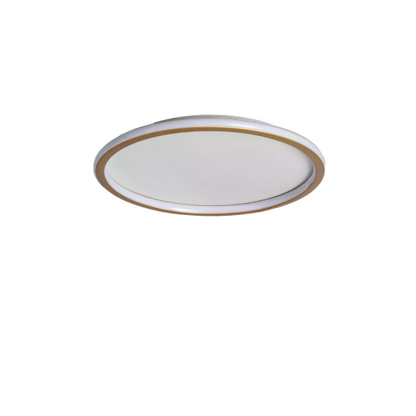 Plafon Cerchio okrągły złoto-biały LED 1x36W 50cm 2200lm IP20 Abruzzo 872480
