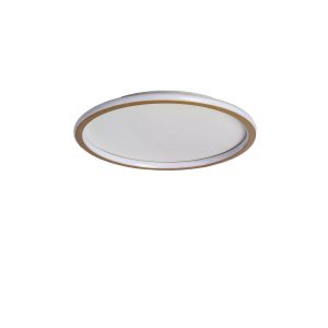 Plafon Cerchio okrągły złoto-biały LED 1x36W 60cm 1500lm IP20 Abruzzo 872426 Plafon Cerchio okrągły złoto-biały LED 1x36W 60cm 1500lm IP20 Abruzzo 872426
