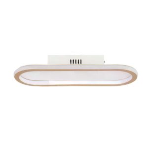 Plafon Cerchio z pilotem owalny biały LED 1x25W 40cm 2700lm IP20 Abruzzo 872352 Plafon Cerchio z pilotem owalny biały LED 1x25W 40cm 2700lm IP20 Abruzzo 872352