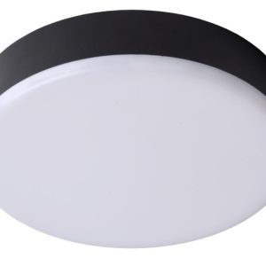 Plafon CERES okrągły czarno-biały LED 1x30W 21,5cm 2481lm IP66 Lucide 1018514 Plafon CERES okrągły czarno-biały LED 1x30W 21,5cm 2481lm IP66 Lucide 1018514