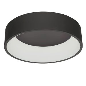 Plafon CHIARA okrągły czarno-biały LED 1x32W 45,5cm 1760lm IP20 Italux 878431 Plafon CHIARA okrągły czarno-biały LED 1x32W 45,5cm 1760lm IP20 Italux 878431