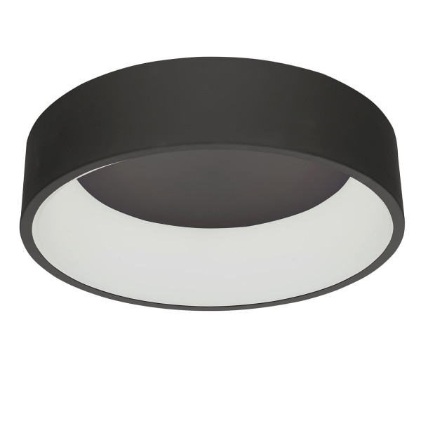 Plafon CHIARA okrągły czarno-biały LED 1x32W 45,5cm 1760lm IP20 Italux 878431