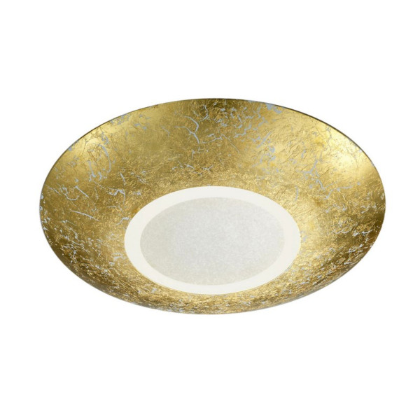 Plafon CHIROS okrągły złoto-biały LED 2x15.5W 32cm 1450lm IP20 Trio 871247