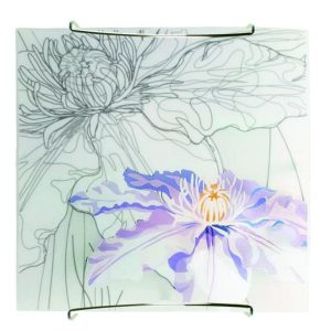 Plafon chromowany biały kwadratowy 9cm SPRING 1xE27x40W IP20 Candellux 881239 Plafon chromowany biały kwadratowy 9cm SPRING 1xE27x40W IP20 Candellux 881239