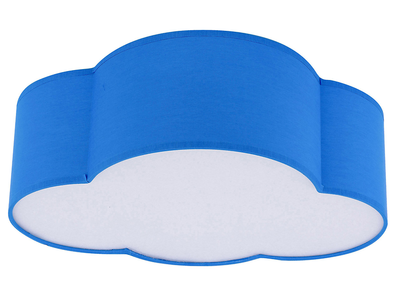 Plafon Cloud Mini 2-punktowy tkaninowy niebieski 32196